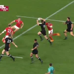 ラグビーW杯でNZL選手の半ケツが全世界に放送されてしまう!