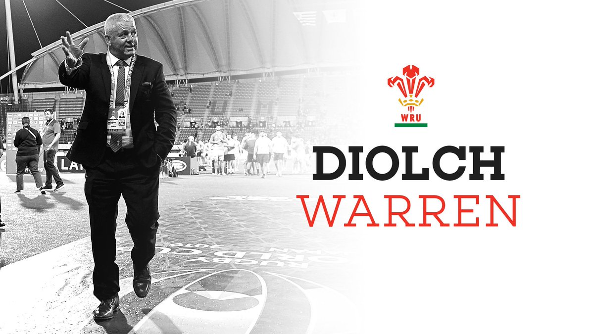 "I've loved my time in Wales. The people have been amazing."

Enormous applause around the stadium as Warren Gatland signs off from Wales duty. What a twelve years it's been. 

#DiolchWarren