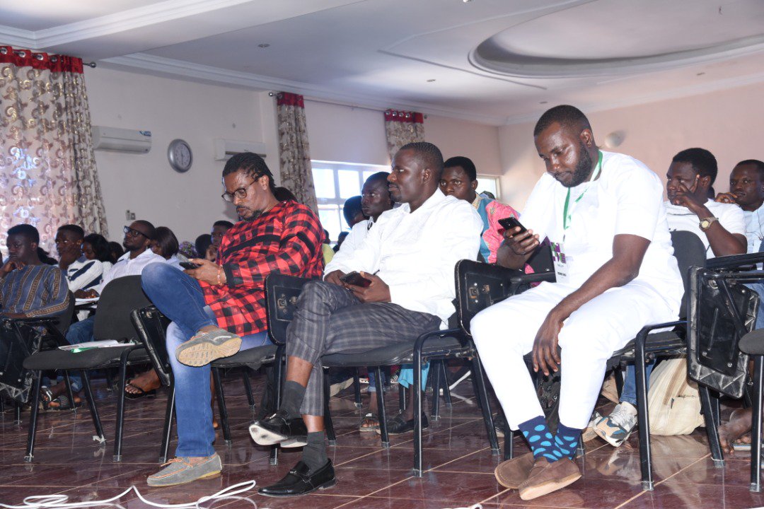 Princeponfa's tweet photo. As an entrepreneur you must be responsive to the needs of people.

-Sir Joseph Ari

#HackJosCon19

@nHubNG @TLongji https://t.co/FGUK4JqWt9