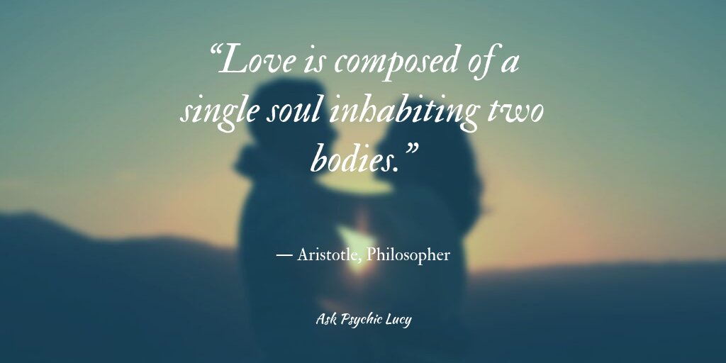 AskPsychicLucy's tweet photo. Love unites us in body, mind, and spirit.

To reunite lost love, just #AskPsychicLucy.

#TrueLove #United https://t.co/yPcZNbOrZN