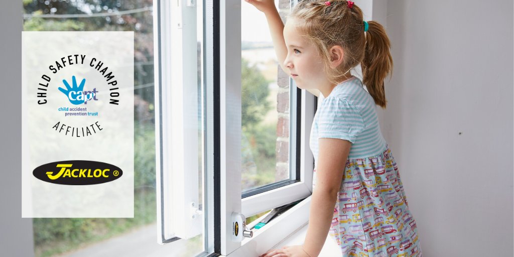 JackLoc_'s tweet photo. Today we're proud to announce we are an official corporate affiliate of the @CAPTcharity, the UK’s leading charity specialising in the prevention of serious accidents to children. #homesafety #safetyathome #windows #windowrestrictors https://t.co/vEhw3ZhOej