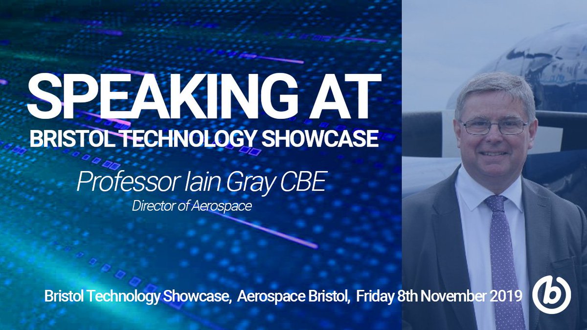 Professor Iain Gray CBE, Director of Aerospace will be attending and speaking a week today at the #btechshowcase about keeping up with the speed and risk of change! Tickets are still available and you can register via this link! bit.ly/btsnov19