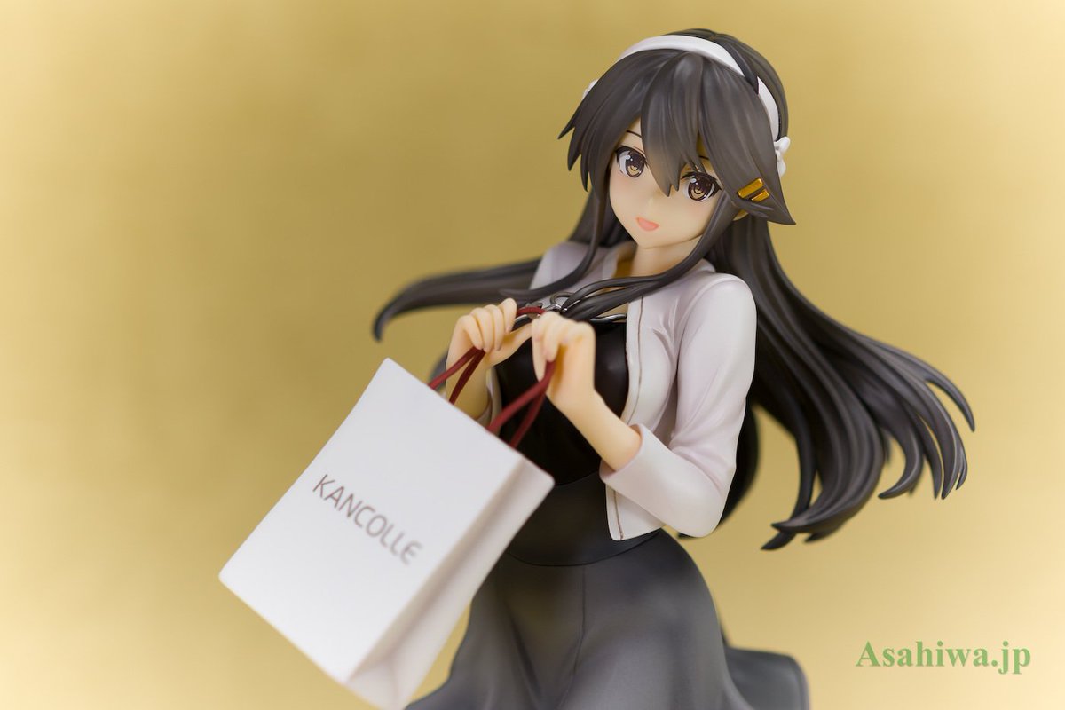 あさひわ よつばとフィギュア 戦艦のお買い物modeアレンジ グッドスマイルカンパニー 艦隊これくしょん 艦これ 榛名 お買い物mode よつばとフィギュアレビュー T Co 2uiga8qjfk