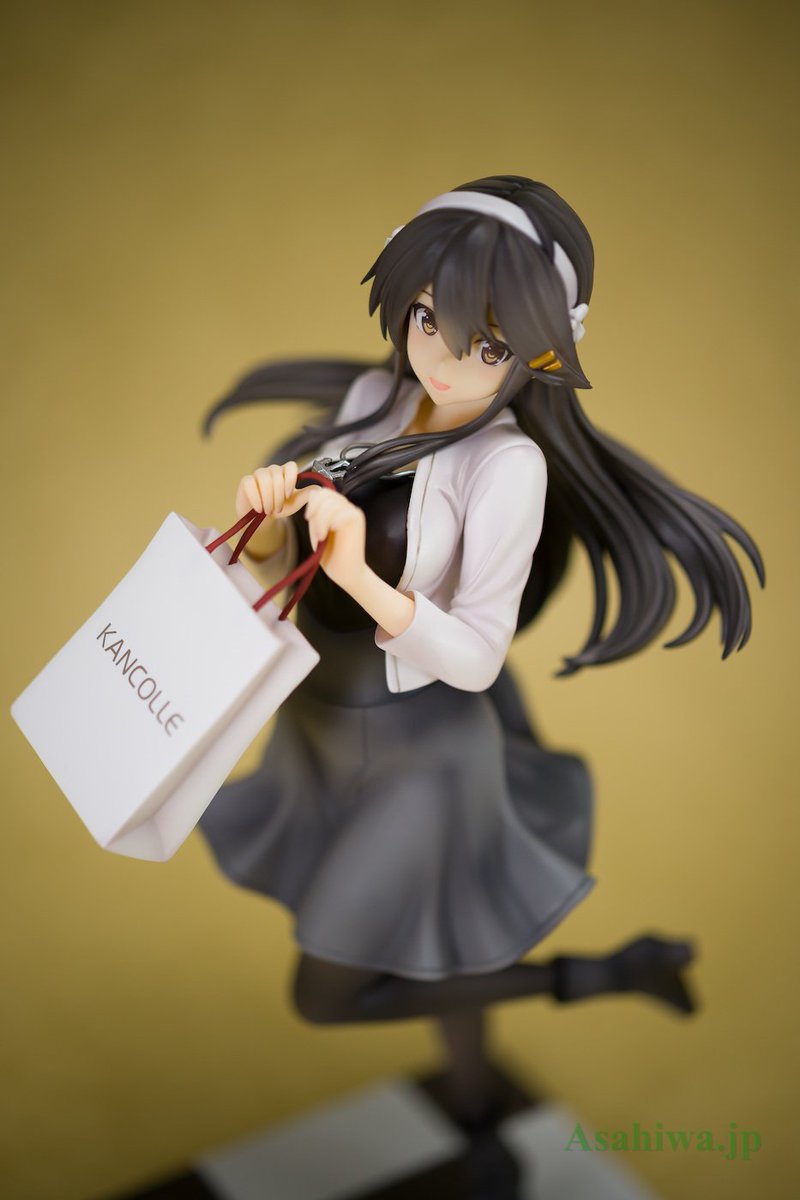 あさひわ よつばとフィギュア 戦艦のお買い物modeアレンジ グッドスマイルカンパニー 艦隊これくしょん 艦これ 榛名 お買い物mode よつばとフィギュアレビュー T Co 2uiga8qjfk