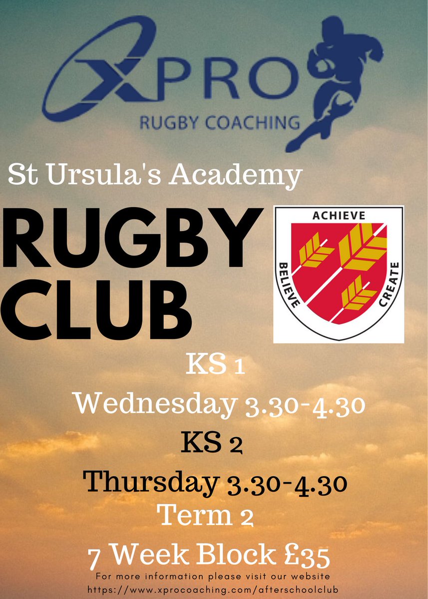 Don't forget to book your kids on our Afterschool Club!!

<a href="/StUrsulasEACT/">St Ursula’s E-ACT Academy</a>