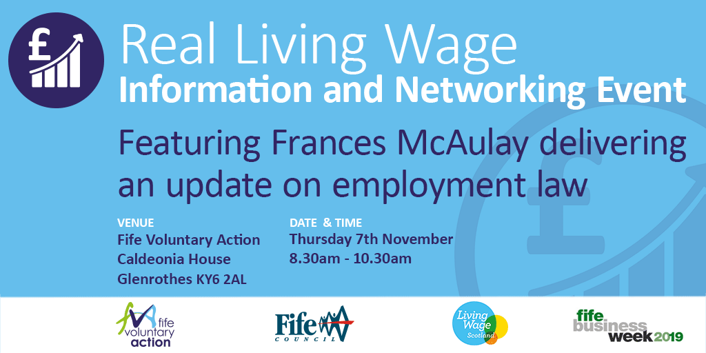 Fife Voluntary Action on Twitter "Are you already a real living wage employer in Fife or