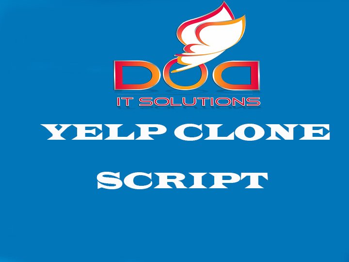 doditsolutions1's tweet image. Yelp clone
Review of yelp listing script. Find yelp listing  Script pricing plans, features, pros, cons & user reviews. Get a demo yelp listing script is a web based system .
CONTACT US
 support@doditsolutions.in 
 +91 7339131505.
doditsolutions.org 
#Yelpclone #YelpScript