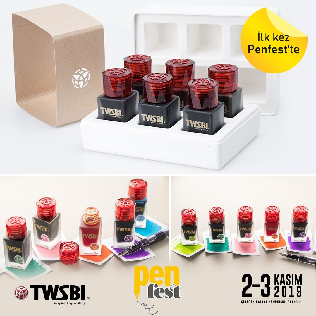 Twsbi'nin en yenisi, Twsbi 1971 şişe mürekkepleri ilk kez Penfest'te

Online kayıt: penfest.com.tr