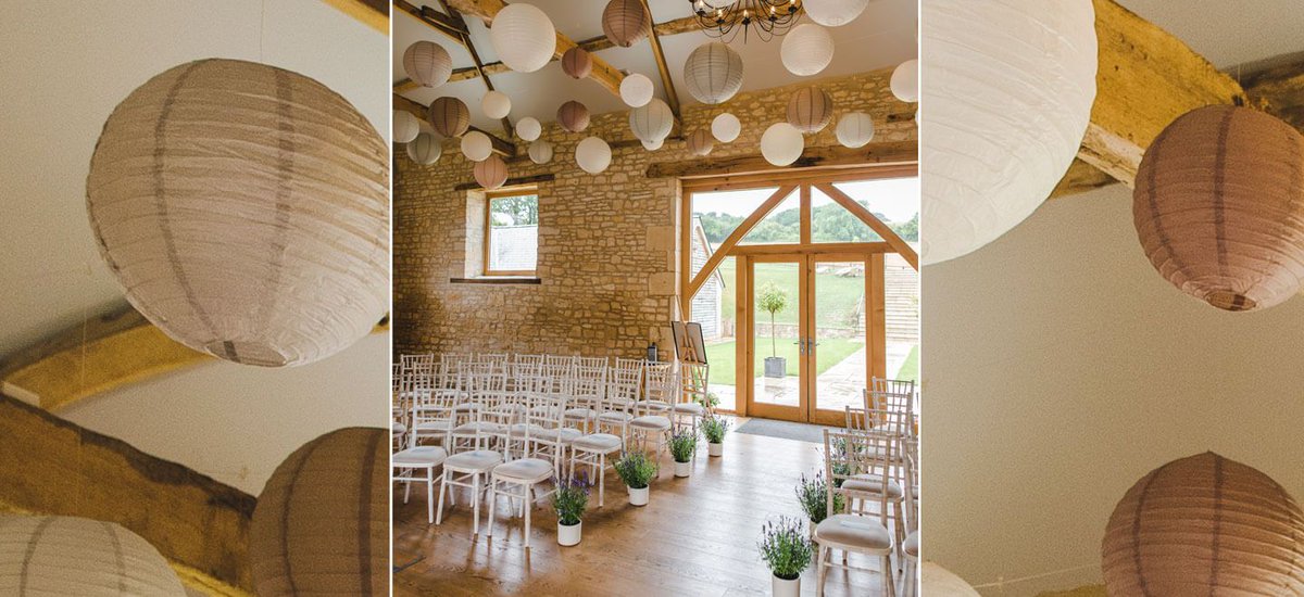 Sandstone barns set down a long, rambling drive; Cotswolds' based <a href="/Upcote_Barn/">Upcote_Barn</a> is one of those wedding venues you need to see for yourself: buff.ly/31NOSu3 #cotswoldwedding #cotswolds #weddingvenue #barnwedding