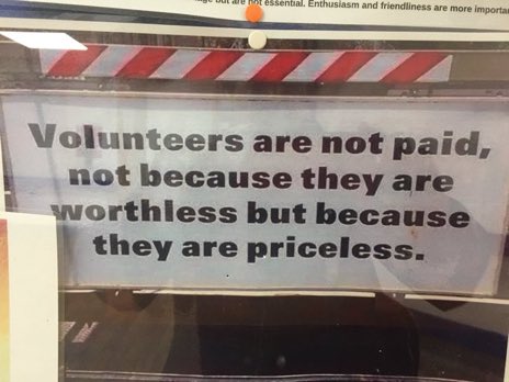 Love this! We would totally agree that #ButterflyVolunteers are priceless! @Emma_ARTNN <a href="/jogillygan/">John Gilligan</a> <a href="/emi_boboe/">Emi Boboe</a> @BeverleyPicket8 <a href="/nhs_shahid/">Shahid Sardar</a> <a href="/sarah_higson/">Sarah Higson 💙</a> @SallyKnights3 <a href="/amandahood08/">AHoody</a> <a href="/nursejah1/">Julia Hunt MBE</a> <a href="/DrNancyFontaine/">Prof Nancy Fontaine</a> <a href="/sharon_mcnally/">Sharon mcnally</a>