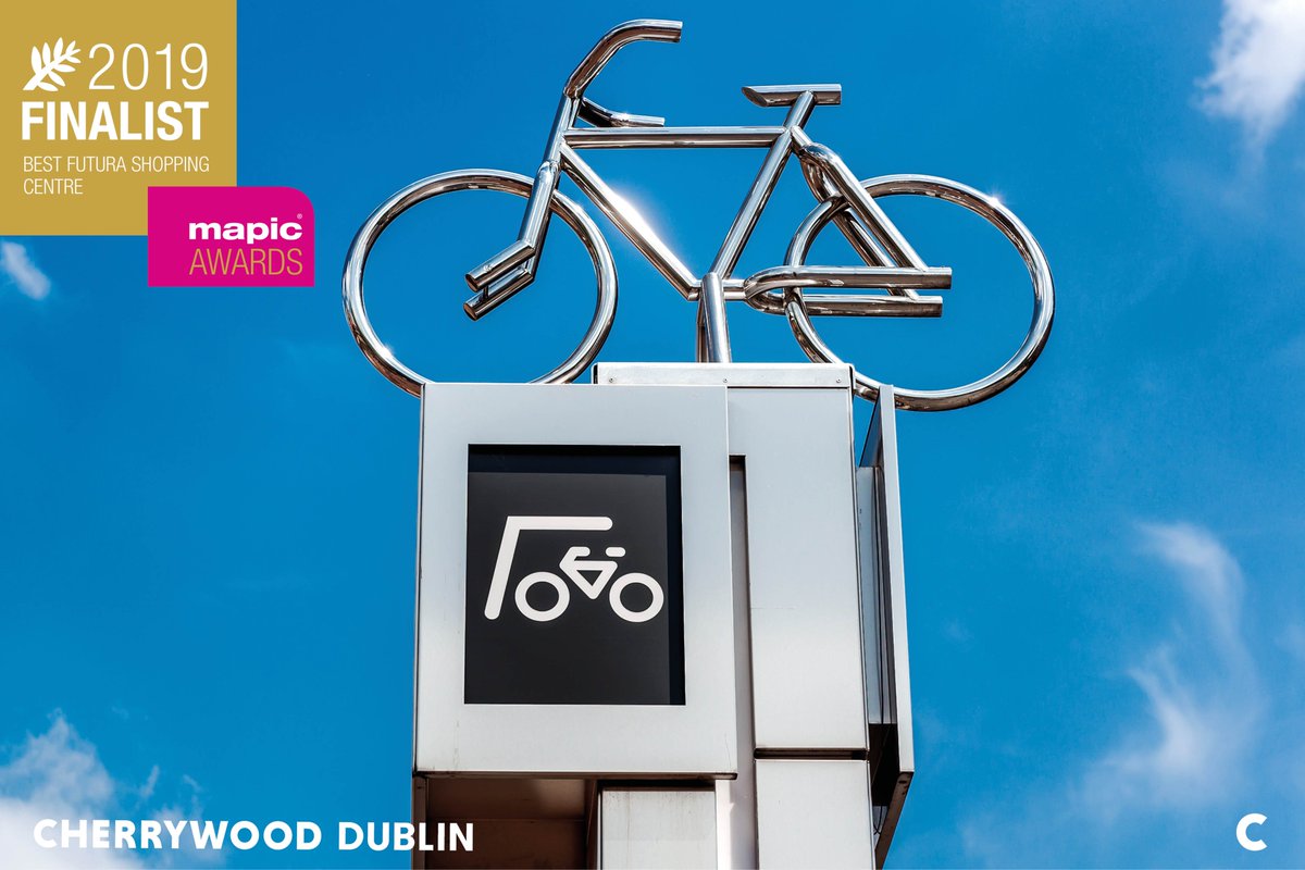 <a href="/CherrywoodTC/">Cherrywood Town Centre</a> will have best in class public #bike parking, end of trip changing rooms and servicing #facilities for future visitors, residents + office workers. There will be more than 12km of new cycle ways + over 3,000 #bicycle #parking spots across the Town Centre site.