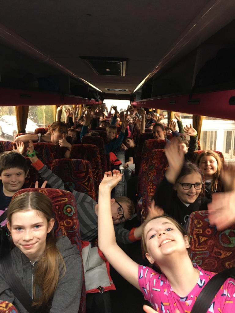 They've just set off for home.  Safe journey back.