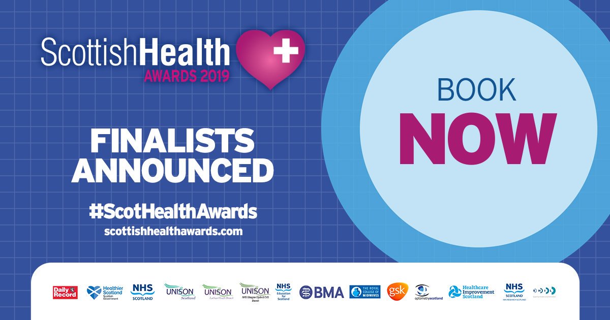 NHSTayside's tweet photo. Huge congrats to health and social care staff from across Tayside who have reached the finals of the prestigious Scottish Health Awards #scothealth https://t.co/6dIU73w9jK 👏🙌😍 #teamtayside https://t.co/X1jiKs4QSa