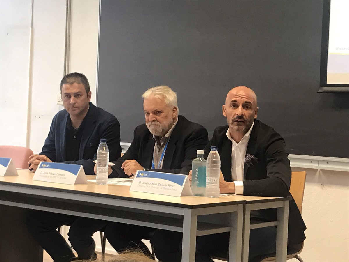 DownEspana's tweet photo. Comienza la sesión "La escuela que queremos" en la que expertos tratarán el tema de la #educacióninclusiva. @DownAlmeria @jcelada @sanidadgob @AMarquezEdu  @fabcamper @DownAlmeria https://t.co/5rGmj8IrAj