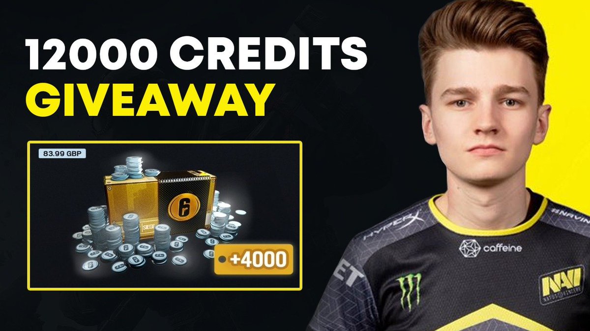 Doki_R6's tweet image. To thank everyone for their support recently I&apos;ve teamed up with the guy who helped me get my career started to giveaway 12,000 @Rainbow6_UK Credits! To enter, follow the instructions below! Ends; 18/11/2019

Follow @Doki_R6 
Follow @MarkAnthonyDigi 
LIKE &amp;amp; RETWEET