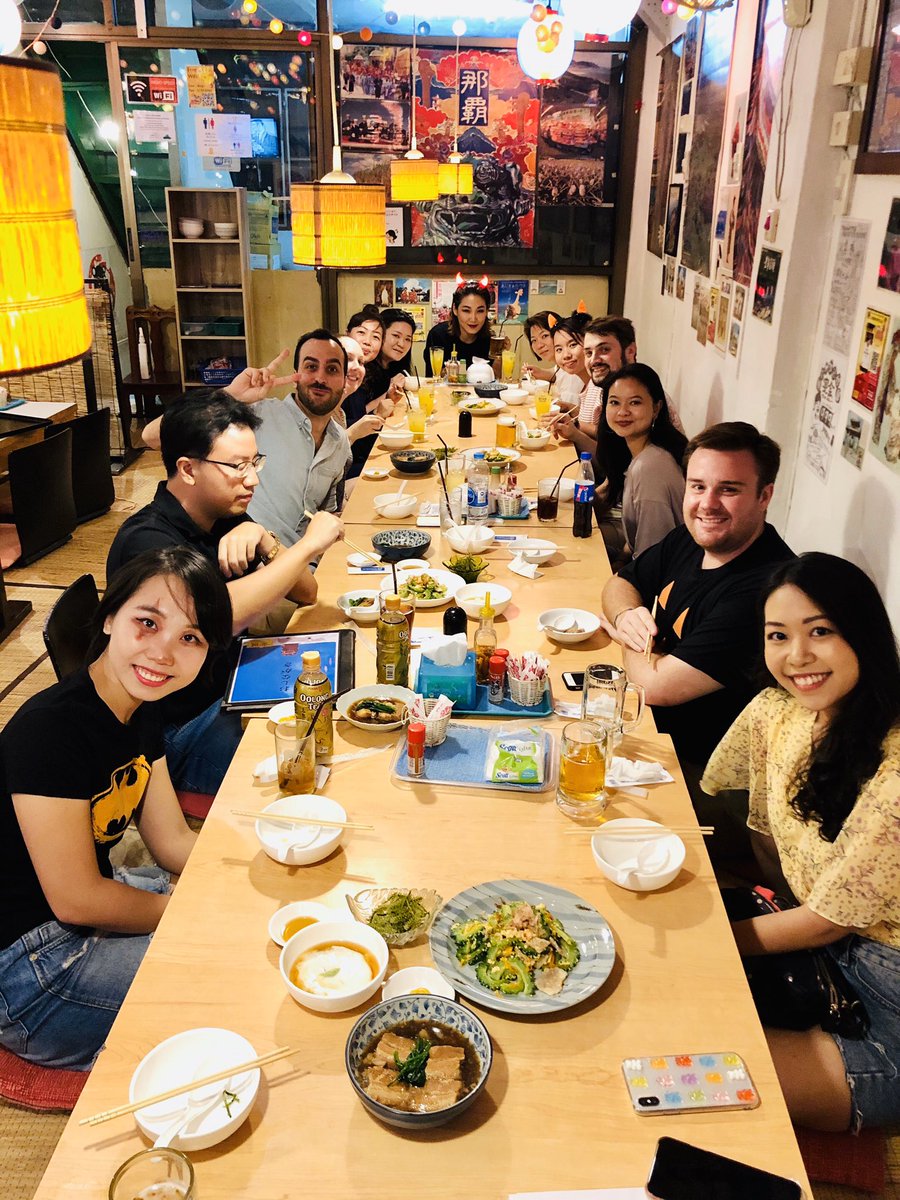 jfebkk's tweet photo. It was such a great and fun night at the Okinawa restaurant called Kinjo last night. Thanks everyone for joining the Halloween food event😊 #halloween2019  #foodevent #okinawafood #japanesefood #foodie #jfebangkok https://t.co/WpbvAcerZI