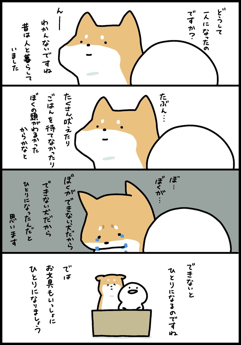 お文具と犬さん
#犬の日 