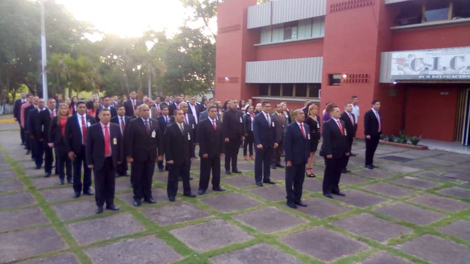 CicpcmaturinDM's tweet image. #CICPC. La Sub Delegacion Maturin y la Delegación Estadal Monagas, con los Jefes de las diferentes oficinas y todo el talento humano que la conforman dan inicio al Acto en Conmemoración al XVIII Aniversario del CICPC. @douglasricovzla
@Prensacicpc
@cicpc374
@castellanocicpc