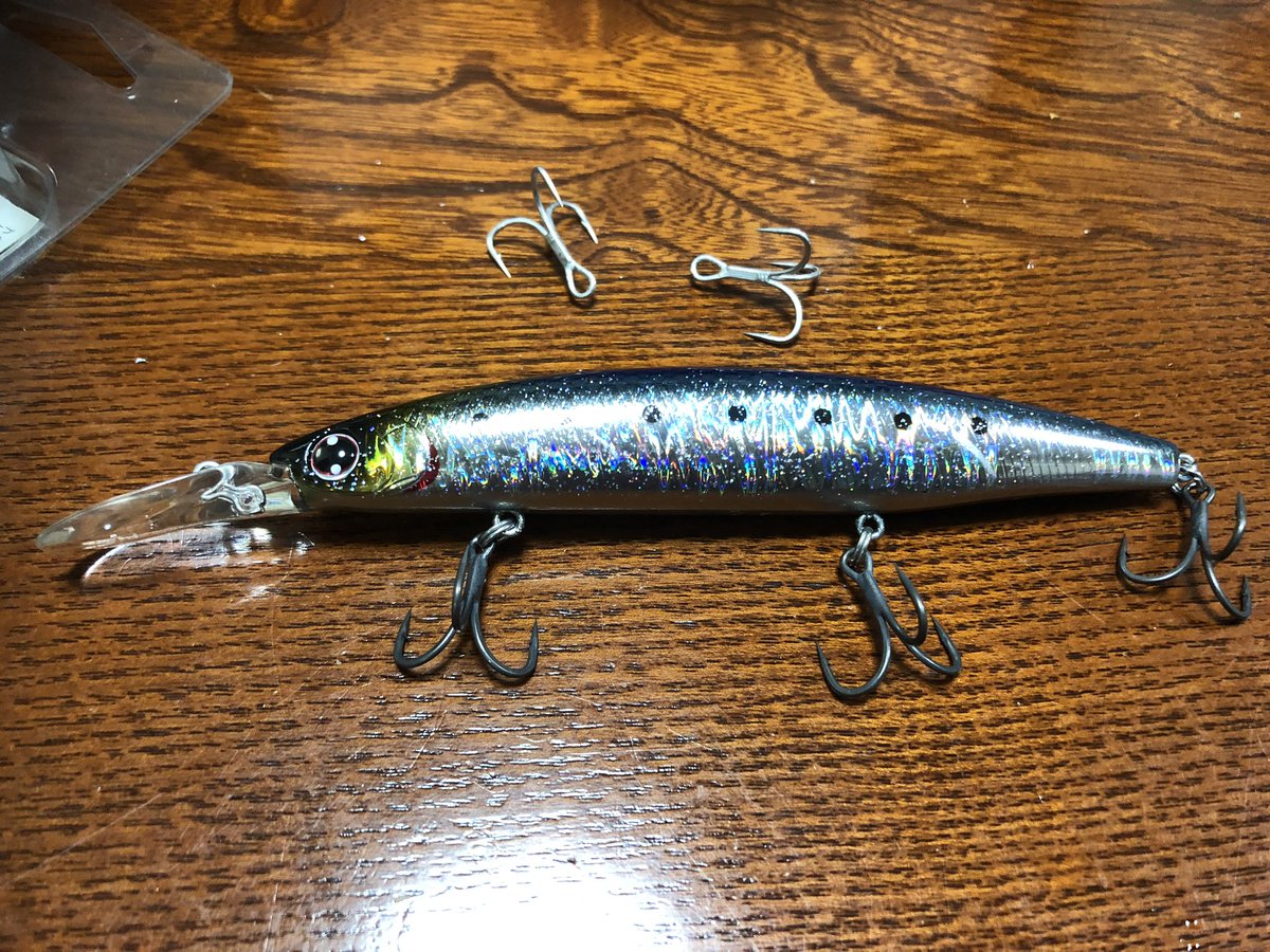 jun_tsuri's tweet photo. さらに雰囲気のええスパークラメイワシも(笑)
#DAIWA #SETUPPER #スパークラメイワシ
#MajorCraft #TREBLEHOOK
#釣り一族 #南大阪支部 #釣り一族南大阪支部 https://t.co/0Trc003bv4