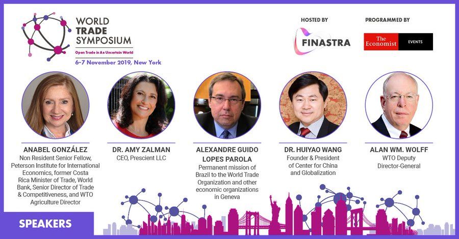 prescient2050's tweet photo. The discussions at the #WorldTrade19 on Nov 6-7 will include a myriad of topics around  'Open Trade in an Uncertain World'. Join in, what do you have to say? https://t.co/pl2TwTrdgk #NYC #Trade #Global #ActivateTheFuture https://t.co/R4IbttK0N8