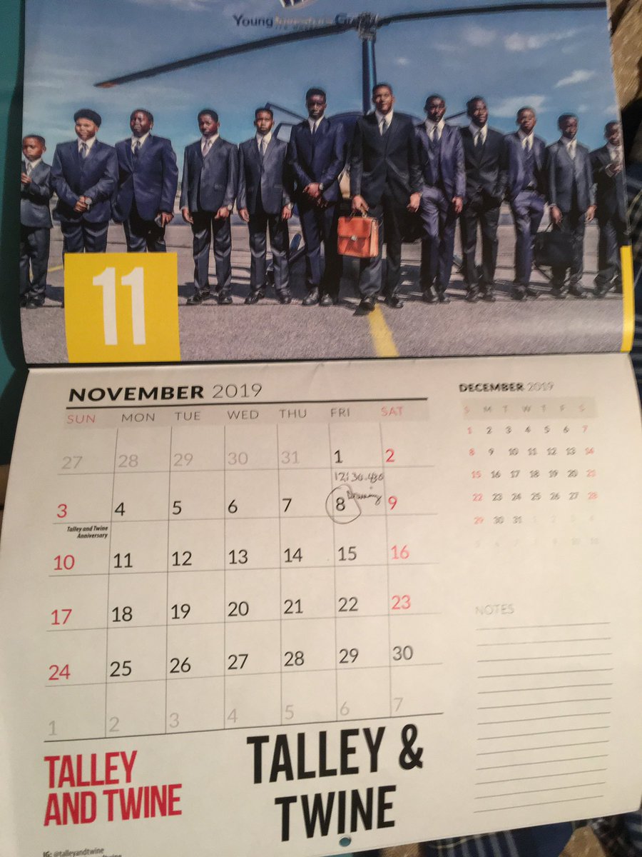 Shout out to <a href="/TalleyandTwine/">Talley & Twine</a> Talley &amp; Twine Watch Company for being an amazing example of giving back. So don’t forget to change your calendar!

If you are interested in adopting a month for our 2020 Calendar feel free to inbox us! Check out our website younginvestorsgroup.org