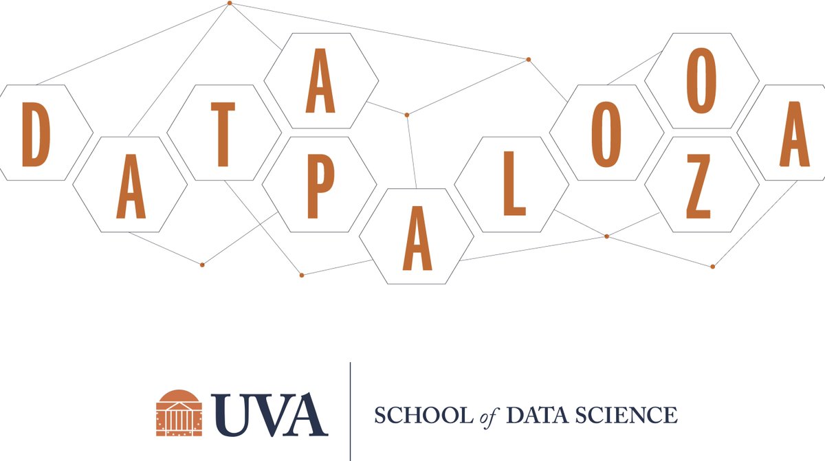 uvadatascience's tweet image. Can&apos;t make it to Datapalooza today? You can watch a livestream of the event here! buff.ly/2Wvds1L

We have 17 speakers from a wide array of fields, from medicine to business to education and more. Tune in! #Datapalooza #datascience #uvadatascience