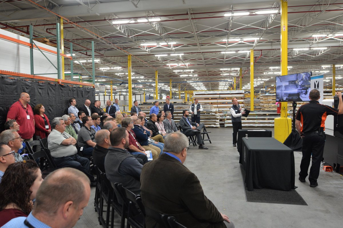 Thank you for visiting us at the Yarde Metals Machining day. The day included #machining demonstrations and a presentation by Mike Marcanio, Technical &amp; Quality lead for Outokumpu Stainless Bar on Prodec machinability.
#StainlessSteel #stainlesssteelbar #prodec <a href="/MazakCorp/">Mazak North America</a>