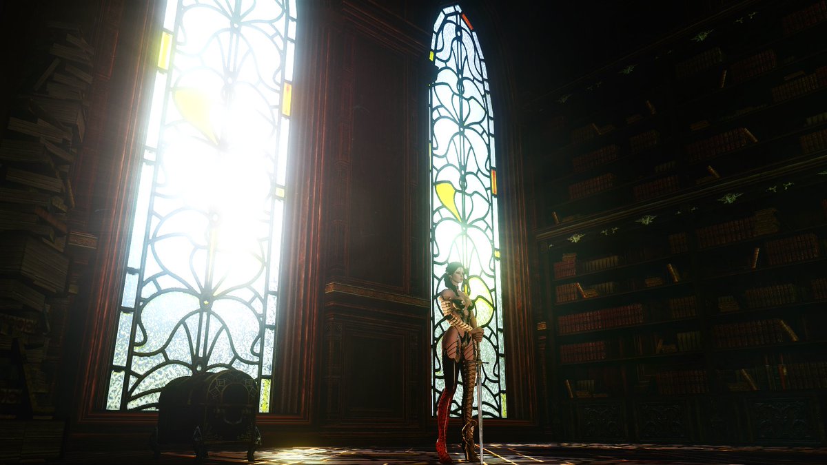 Faendes's tweet image. Visiting the library in Diamond Shores after a few years. 🥰
#ArcheAgeUnchained #ArcheAge #MMORPG  @ArcheAge