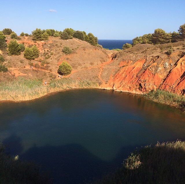 Essentialitaly's tweet photo. The intense colours of the Bauxite cave of Otranto #puglia.
.
Always worth a visit. 
.
#traveltips #italy #salento #visitpuglia #travelphotography #essentialitaly https://t.co/UohuCyHoGb