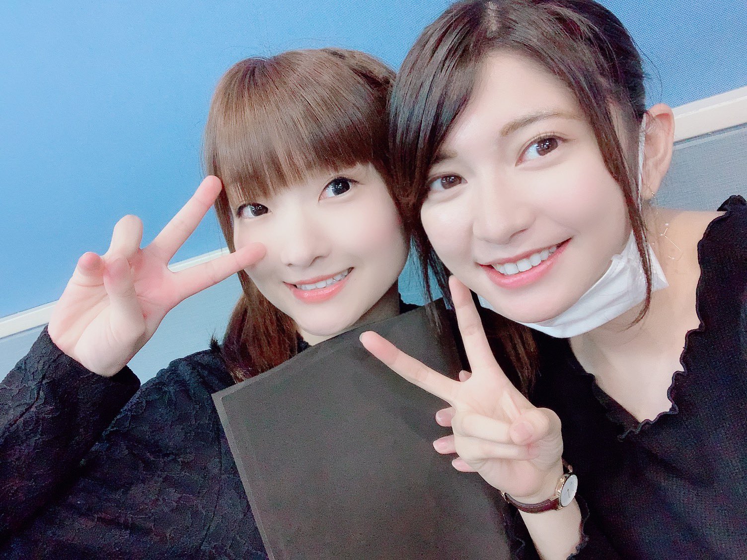 久遠エリサ 私も明日が楽しみです ワクワク 写真は実稀奈ちゃんと マスクはオプションです 81livesalon キヨさんグループ T Co Uillkhjsnb Twitter