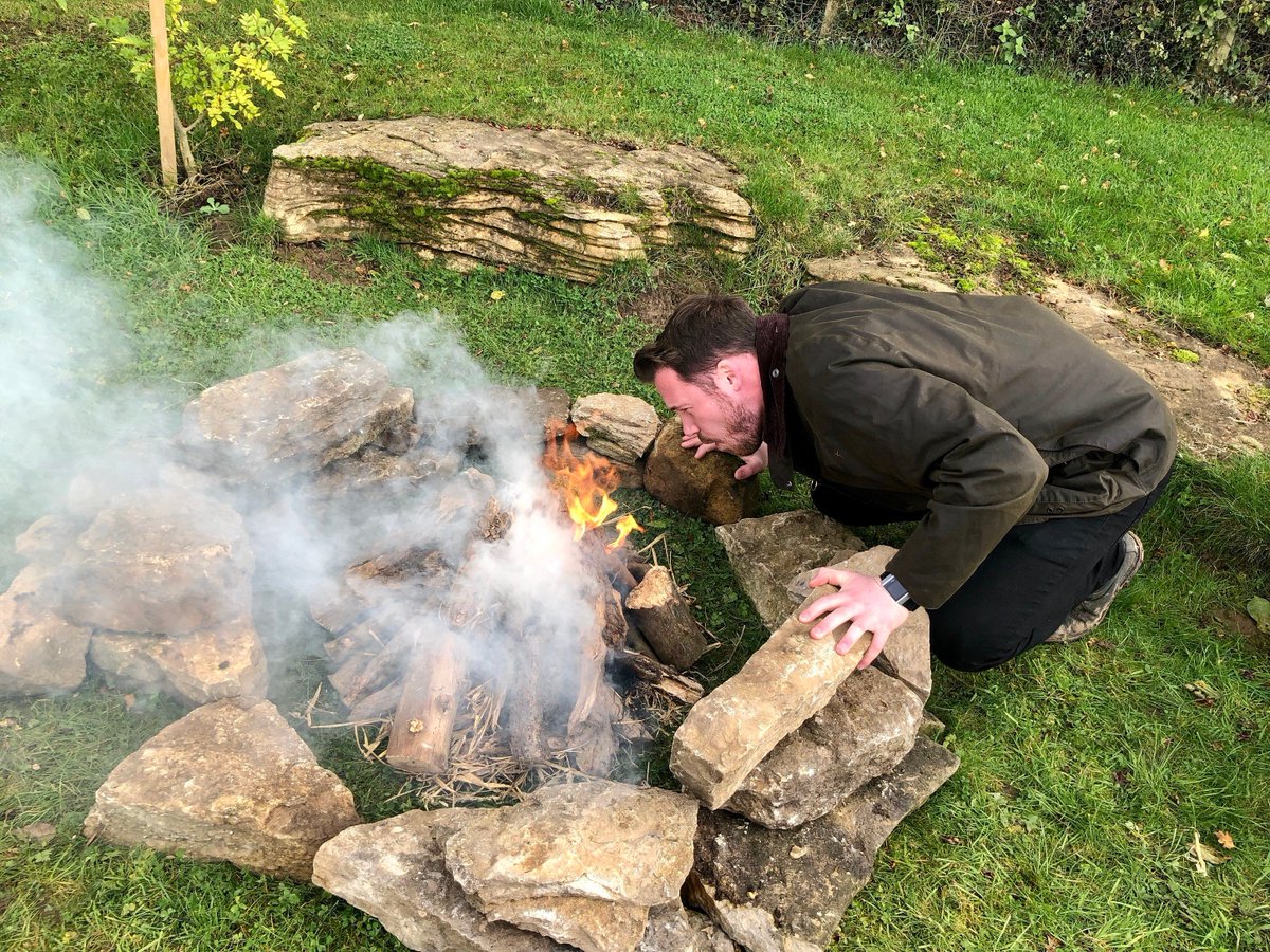 BBCFoodProg's tweet photo. This weekend, we're off to Yorkshire to visit the lovely @TommyBanks8 at @BlkSwanOldstead - who's going to help us cook up a #BonfireNight feast! It does rather depend on him getting that fire going, though... watch this space. @BBCRadio4 #fireworks #food https://t.co/8nPJGVMJmG
