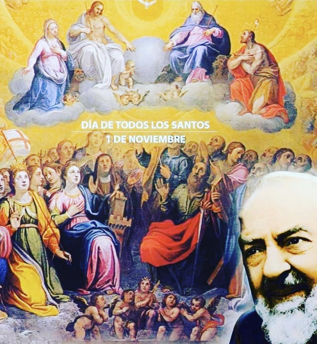 sanpadrepio's tweet photo. Padre Pío , en tú día derrama tu bendición . #DiaDeTodosLosSantos https://t.co/puWVz8afay