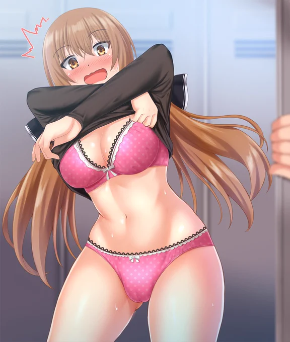 Skeb依頼絵 艦これ タシュケント
提督「タシュケントの着替えを助けんと。というわけで吶喊する!(ガラッ」
タシュケント「!?」

https://t.co/9boJNXDR3x 