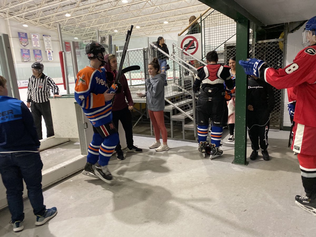 ChiefRubin's tweet photo. One High School Game. One Goal. Number 9, you Rock! #FunOnTheIce https://t.co/3EaVy1heEg