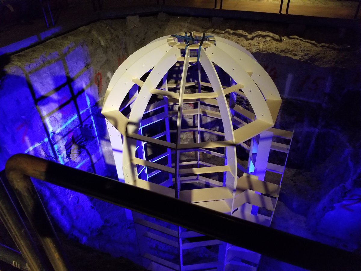 GameSec_Conf's tweet photo. The conference banquet was held at the KTH R1 nuclear reactor facility. https://t.co/uH9LsNLiVa