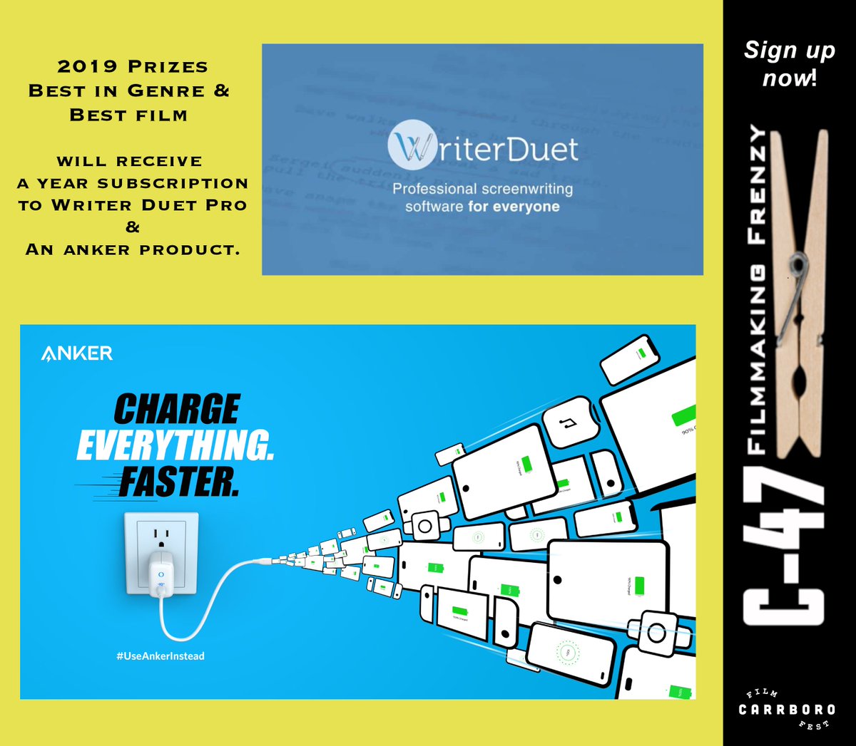 C47FF_nc's tweet photo. Although you cannot sign up now, we still have sponsor for #C47FF2019 https://t.co/bXGH0KXiES
