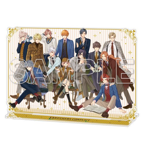 Kadokawaイベント情報 En Twitter Agf19 Brothers Conflict アクリルスタンド British Style Brothersが Kadokawaブース Y 8 で先行販売 イラストはウダジョ氏描き下ろし 257 1mmのビッグサイズ Agf会場購入特典 ウダジョ氏描き下ろしペーパー