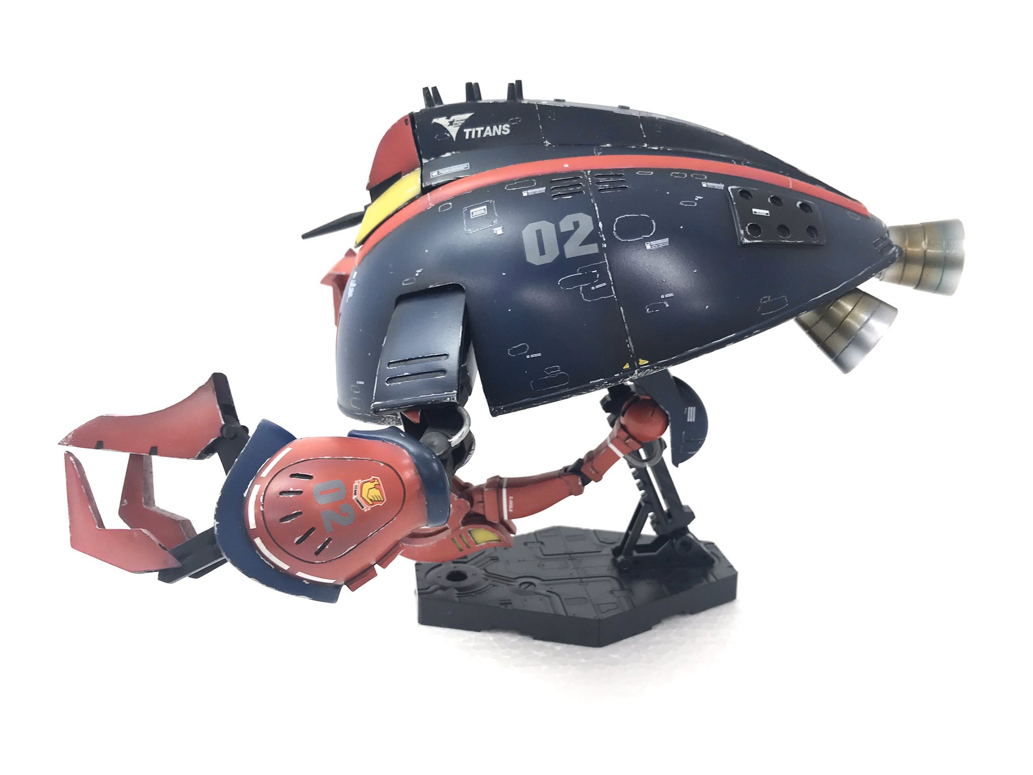 ウェーブ ガンダムZ バウンドドック 1/144 未組立 ガレージ