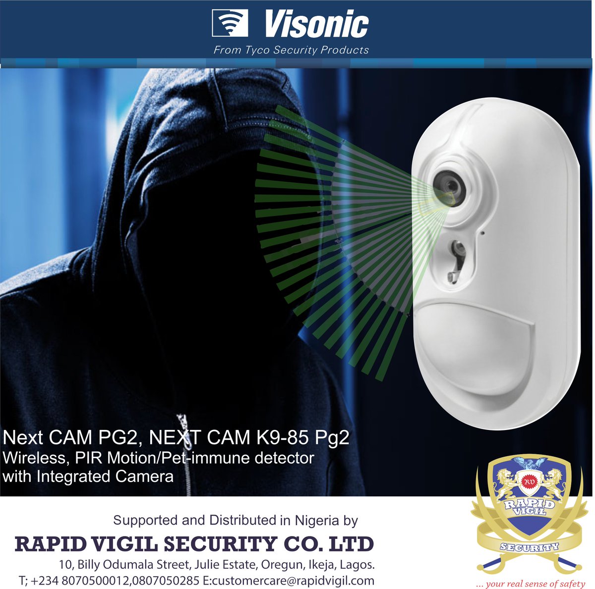 Visonic Next Cam K9 Pg2 2025