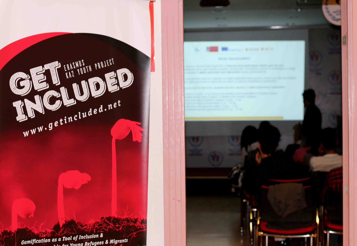 Get_Included's tweet photo. The Final Multiplier Event of Get Included Project in progress! We are hosting amazing participants from NGOs, Schools and Local Institutions and testing the outputs of the project(The Play Inn Game&amp;Digital Platform). 
Thank you to all our participants. #gamification https://t.co/1Mj2v7n7HV
