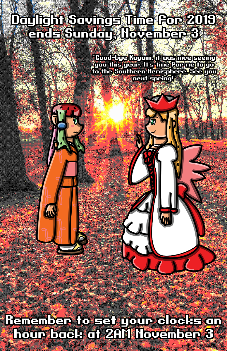 Drillimation1's tweet photo. Hey #ChuhouJoutai players, how's it going? It's almost #SleepInDay, as we mark the end of #DaylightSavingTime for this year! #gamedev #indiegames #indiegamedev #touhou #touhouproject #retro #nintendo #nes #pixiv #pixivコミック #art #AnimeArt https://t.co/pjtkiVzEil