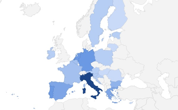 EurResearch's tweet photo. We've decided to bet on a new format for the Research Grants Programme this year. The response to our call for submissions has been thrilling. We've received applications from almost all the countries of the EU! Thank you to all the applicants!! https://t.co/W6F7pCU0e6