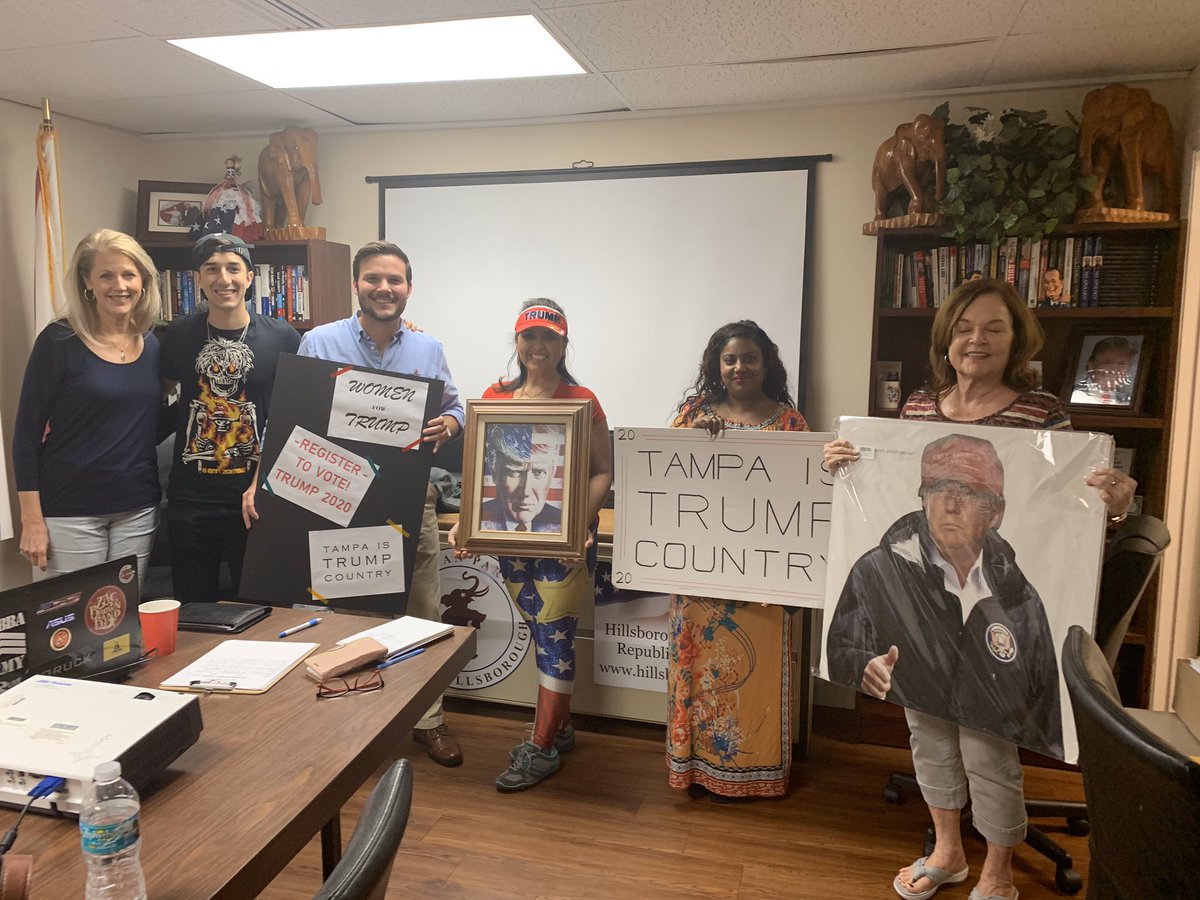 RosiePaulsen's tweet photo. Where’s Rosie?
Activating the troops as we are now officially 12months away from Election Day.
Come and find me at #CongaCaliente this weekend.
I will get you hooked up. 
#LatinosforTrump,
#Trump2020,
#4MoreYears, #WomenforTrump,
#LeadRight,
#KAG, #MAGA https://t.co/Kg0kzjAD5L