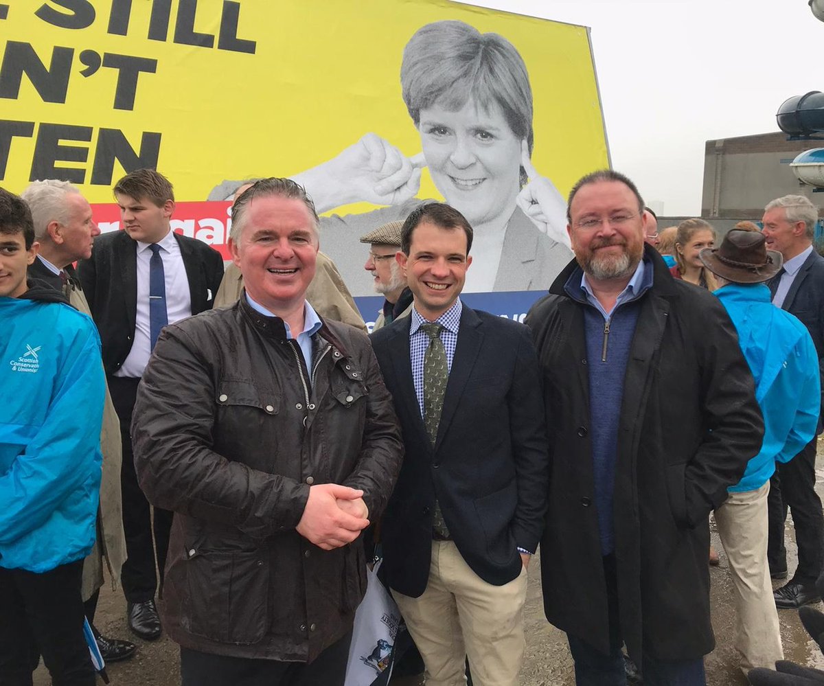 Whatever the weather, Team Aberdeenshire is ready for the fight. Nicola's not listening to the North East. We said no. So let's tell her again. Vote <a href="/ScotTories/">Scottish Conservatives</a> on December 12th! #GetBrexitSorted #GE2019