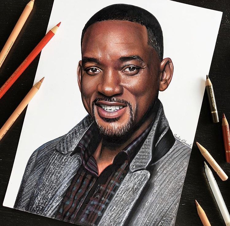 creative_a_r_t's tweet image. Drawing I did of Will Smith. Please share ☺️ #WillSmith