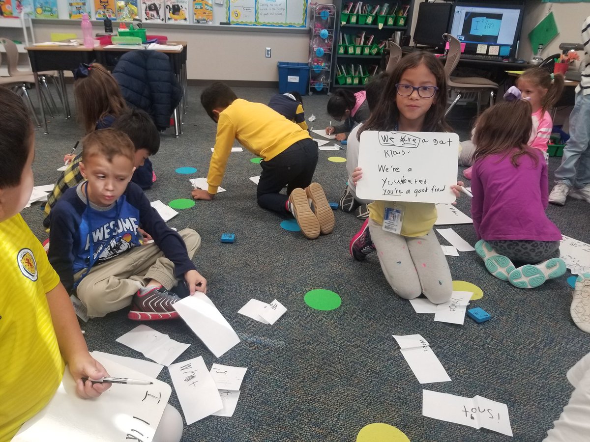 1st grade fun with contractions <a href="/TWEHowl/">Tom Wilson Elementary</a> #twehowl <a href="/BhavniP24/">Bhavni Patel</a>