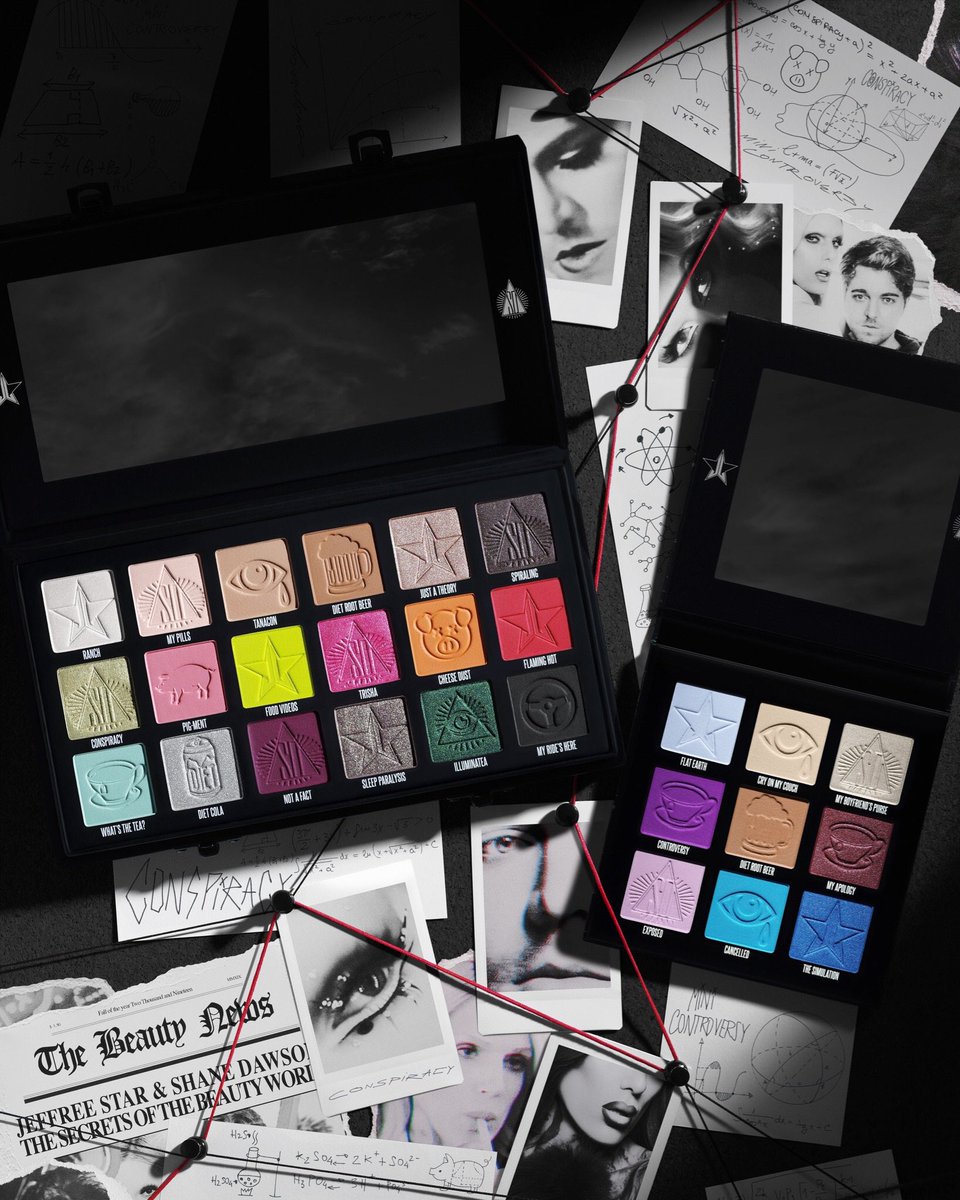 ChassidyPaige's tweet photo. When your man knows how important the #ConspiracyPalette Launch is to you....... I mean it’s all he’s heard about all month🤣 @shanedawson @JeffreeStar #ConspiracyCollection https://t.co/FitpwulBVB