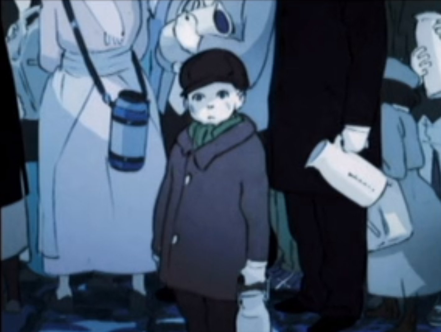 Ynkl Ed4 エウレカ 作画 吉田健一さん 4 3のフレームの 更にその先にも空間が広がっている様に感じる フレームに収めるというより その世界の一部を切り取ったかの様なレイアウトとライティング フレームに収まり切らない被写体 身に纏っている衣装