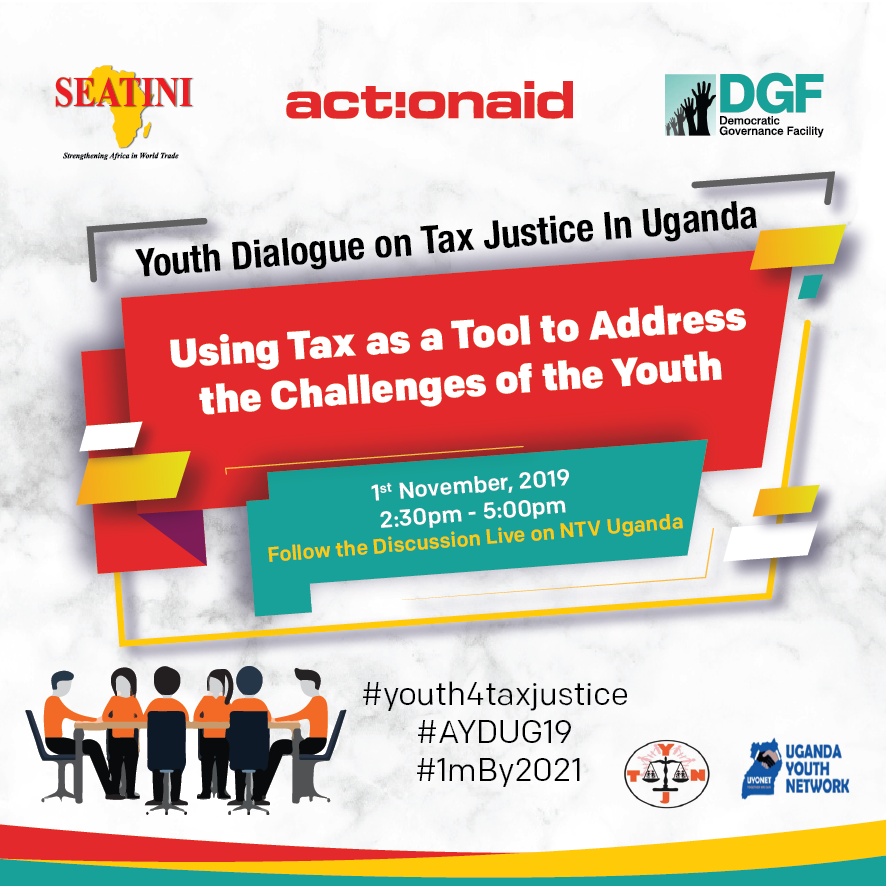 taxalliance_ug's tweet photo. #followlive #Youth4TaxJustice @SEATINIUGANDA @ntvuganda @DGFUganda17 @Youth_TJN @TOFIUganda @actionaiduganda @OxfaminUganda 
 https://t.co/RBlYbaaswI https://t.co/F3ZF9L7nWu