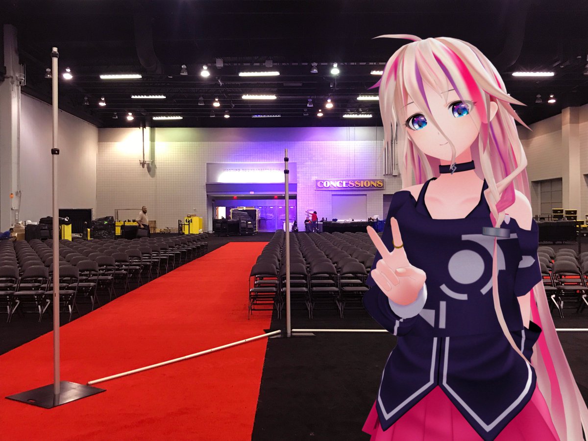 Ia One公式 毎月27日はaria Stationの日 On Twitter Thank You Anime Weekend Atlanta Ia One Oie Staff Awacon Ia Aria